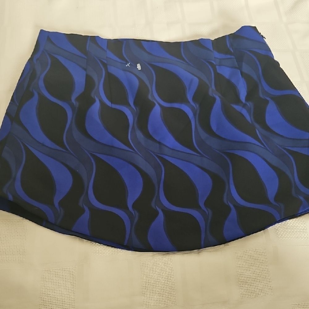 Zara Blue Mini Pencil Skirt for Cocktail Nights - Picture 9 of 16